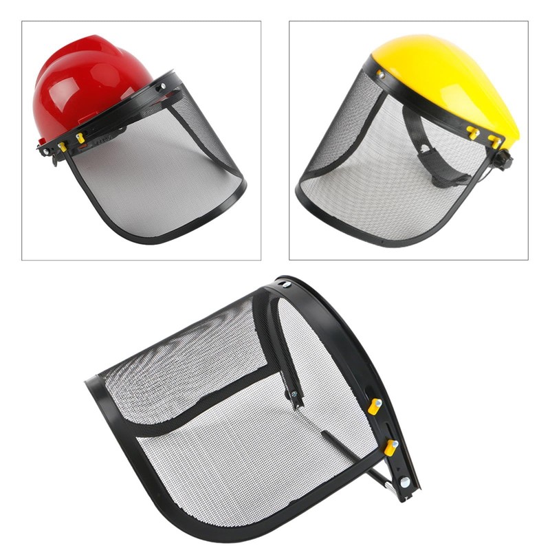 Esquirla Weed Whacking Face Shield Steel Mesh Face Shield Practical