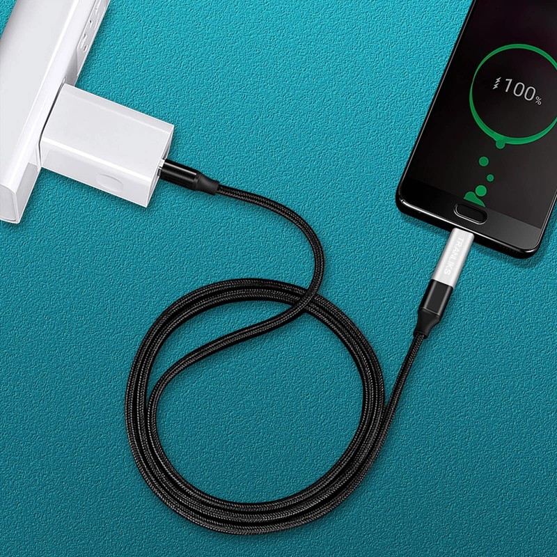 TRANLIKS Adapter Micro USB to Lightning, Compatible for Lightning Female