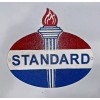 Standard Oil 9.5" Cast Iron Sign Gasoline Station Memorabilia