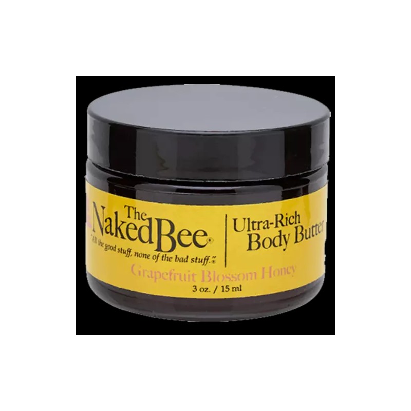 Naked Bee Body Butter 3 Oz. - Grapefruit Blossom Honey