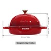 Flavehc Cast Iron Bread Oven With Cloche Lid for Baking