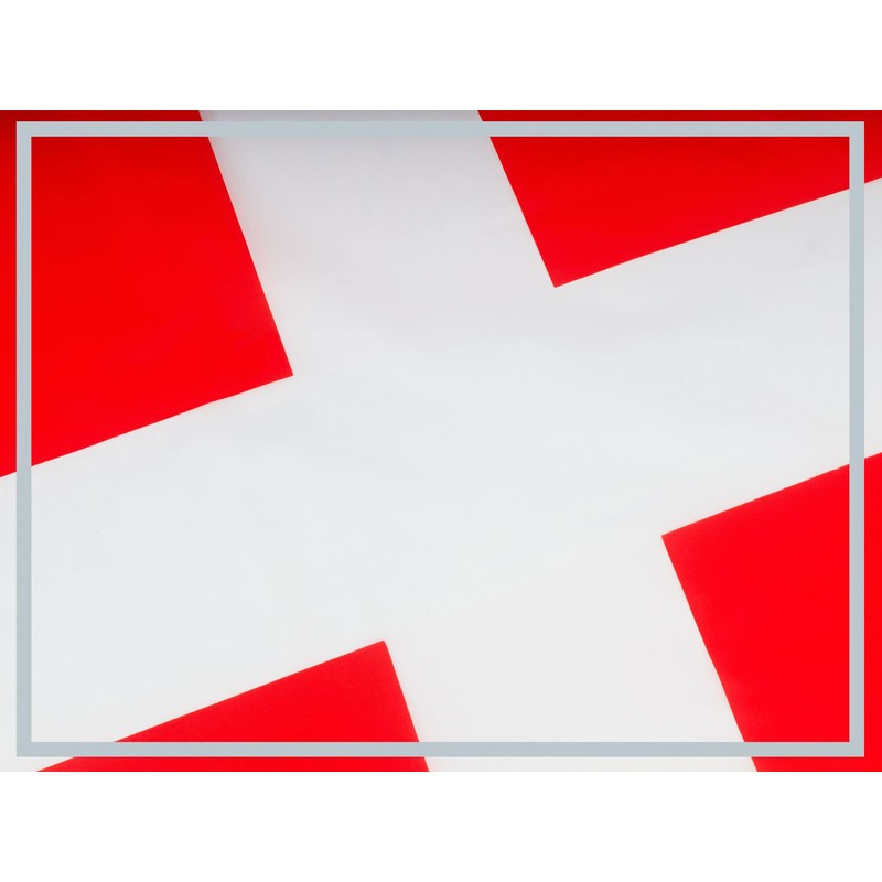 Aricona Denmark Flag, Danish Flag 90 x 150 cm with