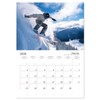SNOWBOARDS, SKIS & SKATES (Monthly Wall Calendar 2025 11.7" x