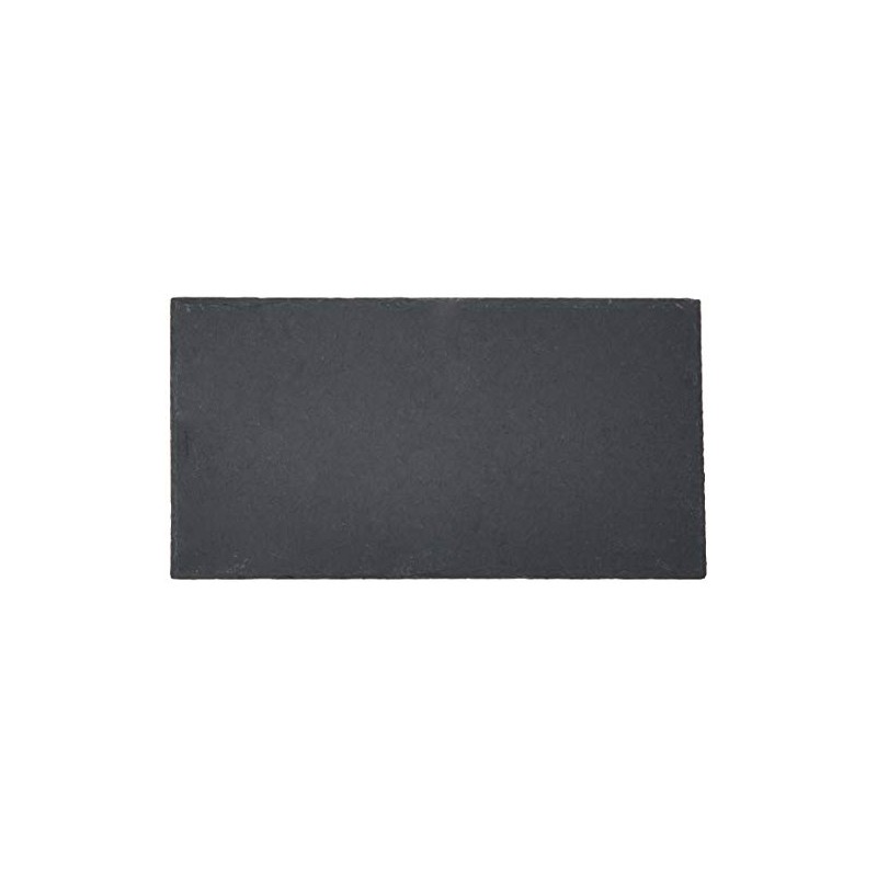 Genware NEV-SLTN-2513 Natural Edge Slate Platter, 25 cm x 13