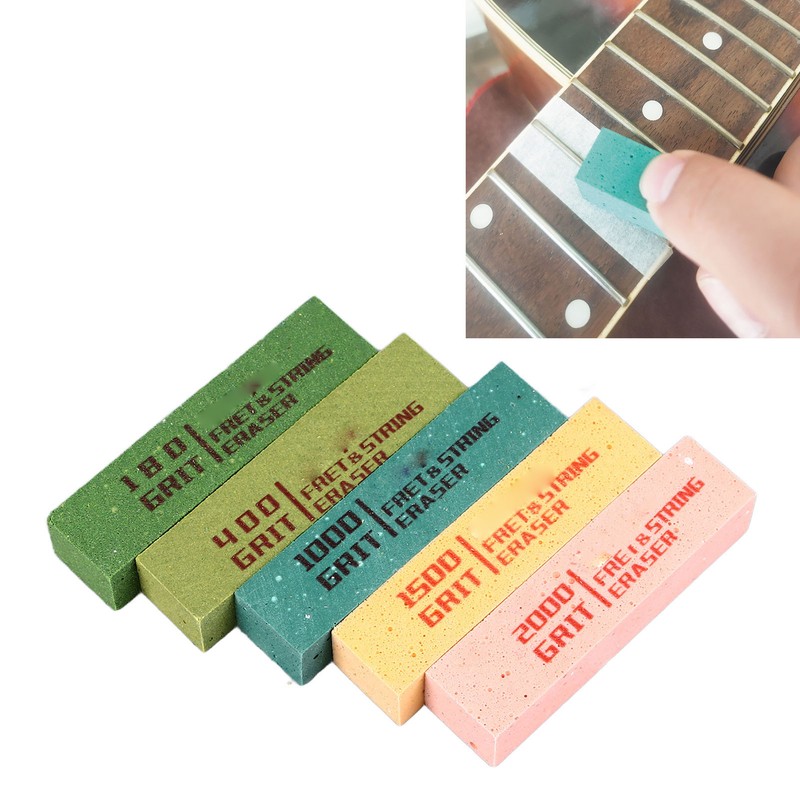 Guitar Fret Eraser String Rust Removal Polishing Cleaner Polish Tools