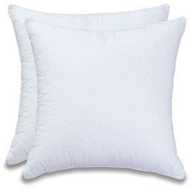 Extra Fill Plump Polyester Hollowfibre Super Soft Cushions Pads Inners Fillers Scatters (20"x20" Pack of 4)