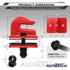 AUTMATCH Tractor Bucket Grab Hook 3/8" (2 Pack) - Bolt