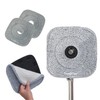 True & Tidy® 2-Pack 9 inch Extra Thick Microfiber Pad