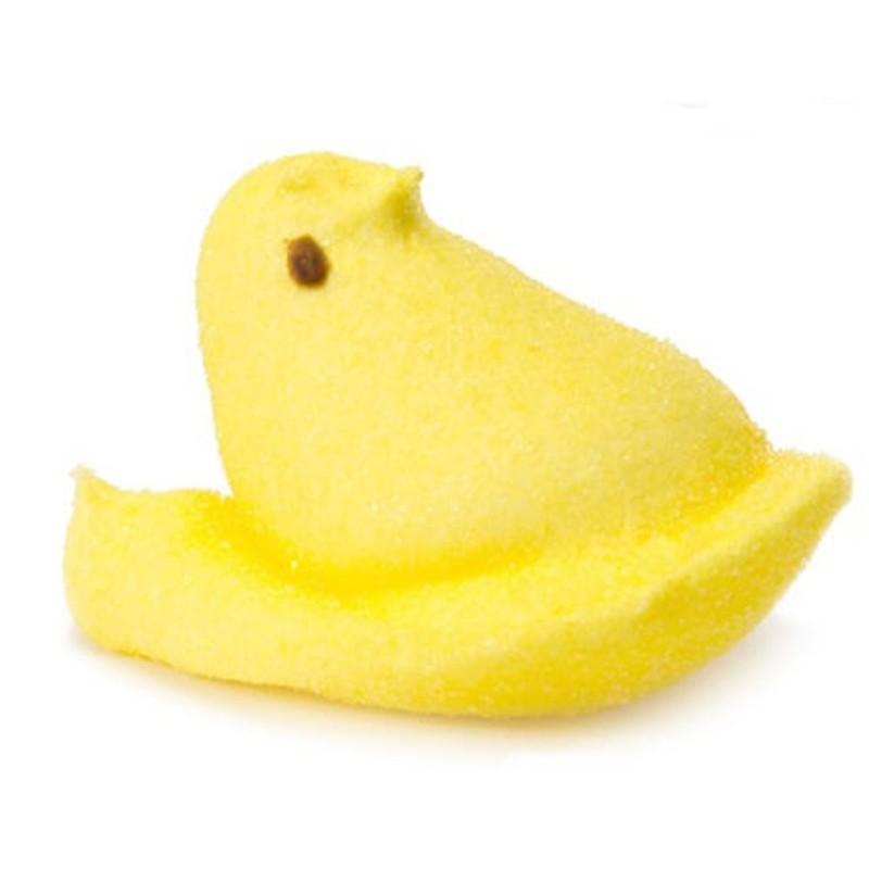 Peeps Marshmallow Rainbow Pop, Peeps on a Stick 4 Ct
