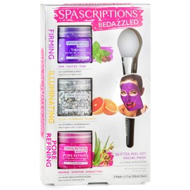 SpaScriptions BeDazzled- Firming & Pore Refining Glitter Peel-Off Masks