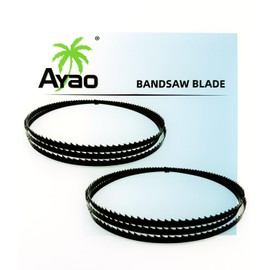 AYAO Ground tooth Band Saw Blade 1400mm X 6.5mm X 12TPI (2 Blades Pack)