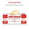 Servoprax Soft-Hand Examination Gloves - Disposable Latex Gloves - Brushed