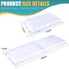 2 Pack Magnetic Air Vent Extender for Under Furniture with