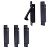 Dontay 5 Pack Pocket Door Pull Handle, Edge Pull, Professional