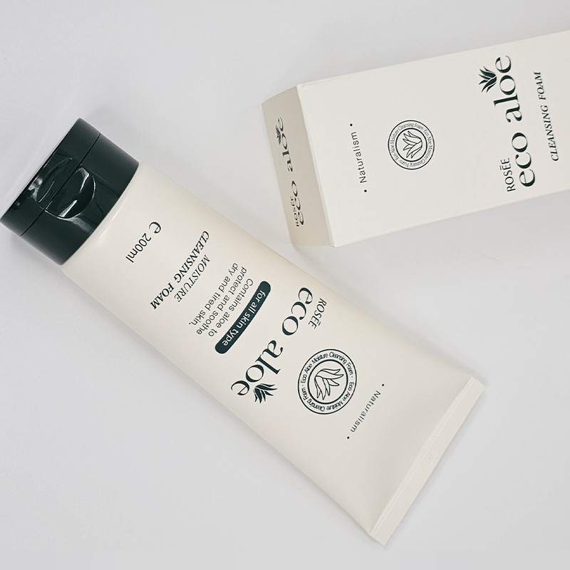rosé Eco Aloe Moisture Cleansing Foam 200ml Mild cleansing power