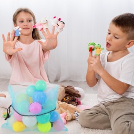 oruola 7pcs Mesh Storage Bag,18 x 12 Inch Nylon Mesh Bags Drawstring for Storing Pool Beach Ball Toys,Mesh Drawstring Bag for Collecting Travel Sports Gym Yoga