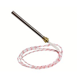 DOJA Industrial Spark Plug for Pellet Stove Pellets Hot Rod Spark Plug 10 mm Diameter Thread 3/8 Inch Length: 160 mm 280 W Wood Pellets Oven Ignition Rod Heating Resistance 220 V Pellet Heating
