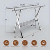JAUREE Clothes Drying Rack 2 Tiers, Heavy Duty Drying Rack