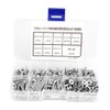 260 Pieces/Set #6-32 Hexagonal Screws Screw Assortment Kit, Hex Socket
