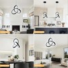 MAYNA Modern Spiral Led Pendant Light, 4000K Natural White Pendant