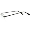 Aloha Eyewear Simplicity Slim, Semi-Rimless Reading Glasses for Men and