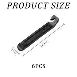 HINFHI 6 Pieces Of Bicycle Tire Lever, Mountain Bike Maintenance Tool, Portable Tire Removal Tool, Durable Tire Repair Accessories.