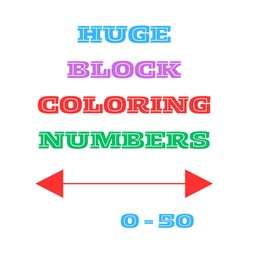 Huge Block Coloring Numbers: 0-50