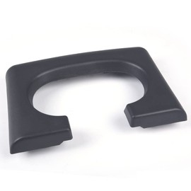 CHEDA Center Console Cup Holder Replacement Pad Compatible with 2004 2005 2006 2007 2008 2009 2010 2011 2012 2013 2014 Ford F150(Gray)