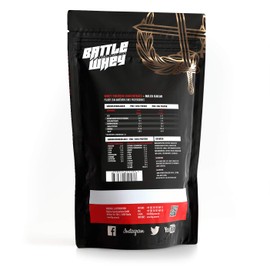 BIG ZONE high quality sportsnutrition Big Zone BATTLE WHEY | Whey Protein Concentrate Eiweiss | Lecker Qualität Made in Germany | 1000g 1KG Pulver (Milch Kakao)