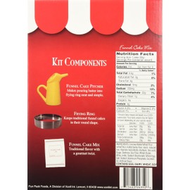 DEAN JACOBS KIT FUNNEL CAKE, 9.6 OZ