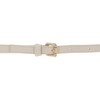 VALENTINO Emma Winter Belt W120 Ecru / Oro - Can