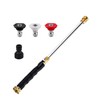 Hydro Jet Hose Nozzle, High Pressure Water Nozzle for 3/4"
