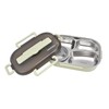 Portable Kids 304 Stainless Steel Lunch Box 1.3L Four Compartment