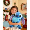 Para Bonito Peluche Stitch Angel Abrazando Corazón 45cm Azul