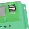 Green PWM Solar Charge Controller LCD Large Screen Display Photovoltaic