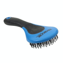 Shires 1366 Ezi-Groom Grip Mane & Tail Brush Navy Blue