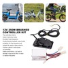 12 V 250 W hardened speed controller with accelerator pedal,