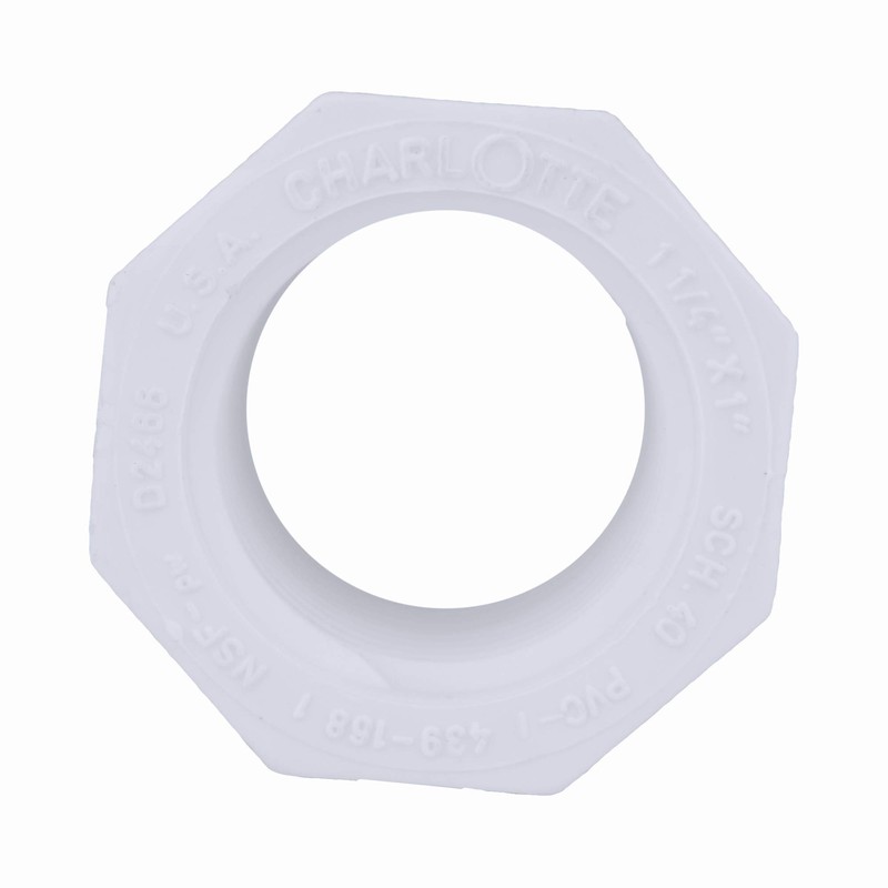 CHARLOTTE PIPE 1 1/4 x 1 SCH 40 RED BUSHING