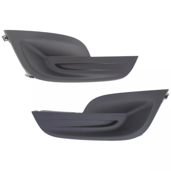 Evan-Fischer Fog Light Cover Set For 2013-2015 Nissan Altima Front