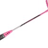 Badminton Rackets Iron Alloy Lightweight Badminton Racquets with 3 Balls
