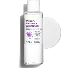 APLB Colágeno Egf Péptido Tónico Facial Collagen Pept Cen 19.8% 5.41 Fl.Oz/Korean Skincare, Elasticidad Cuidado, Reponer La Humedad, Revitalizar para Suave y Mejorar La Textura de La Piel