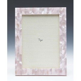 Tizo 4" X 6" Mother-of-Pearl Picture Frame, Pink