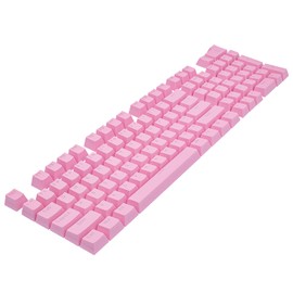 Granvela Keycaps, ABS Keycap Sets for Mechanical Keyboards | 104 Keys | ANSI US-Layout | Macaron | for RGB Backlit | Campatible with 100% 75% 65% 60% MX Keyboard- Light Pink