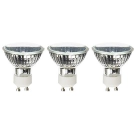Anyray A1817Y (3)-Bulbs 20 Watt GU10 Base 20Watts BAB Flood Light Bulb 120-Volts 20W Lamps