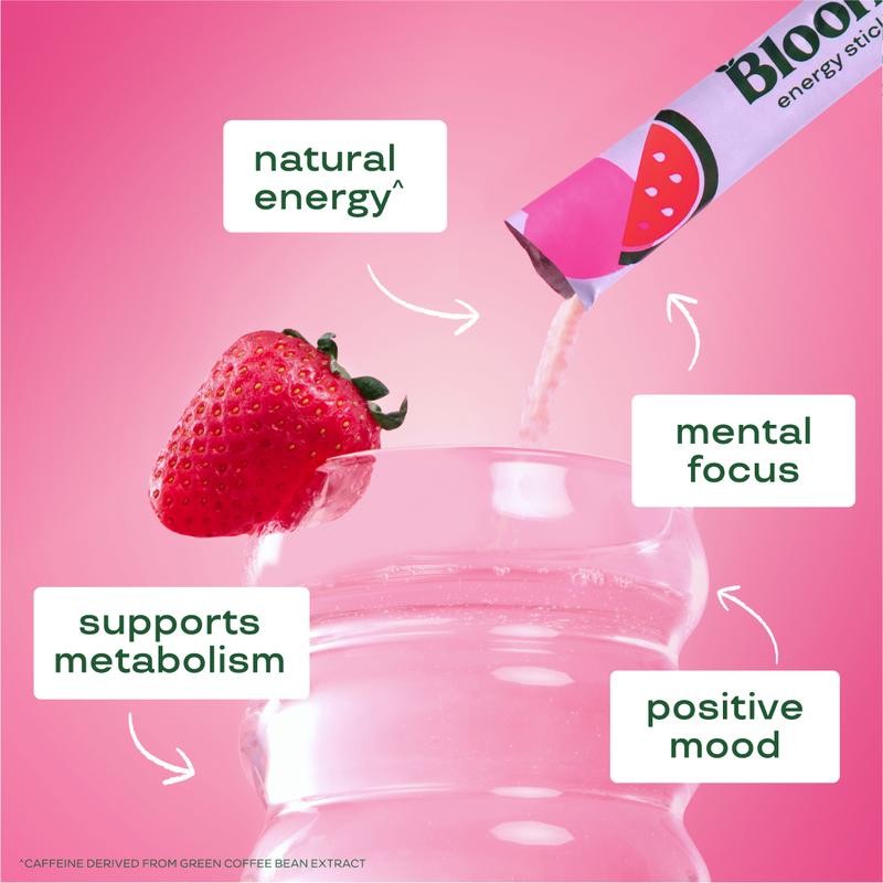 Bloom Nutrition Energy Sticks (10 Sticks) – Focus & Metabolism