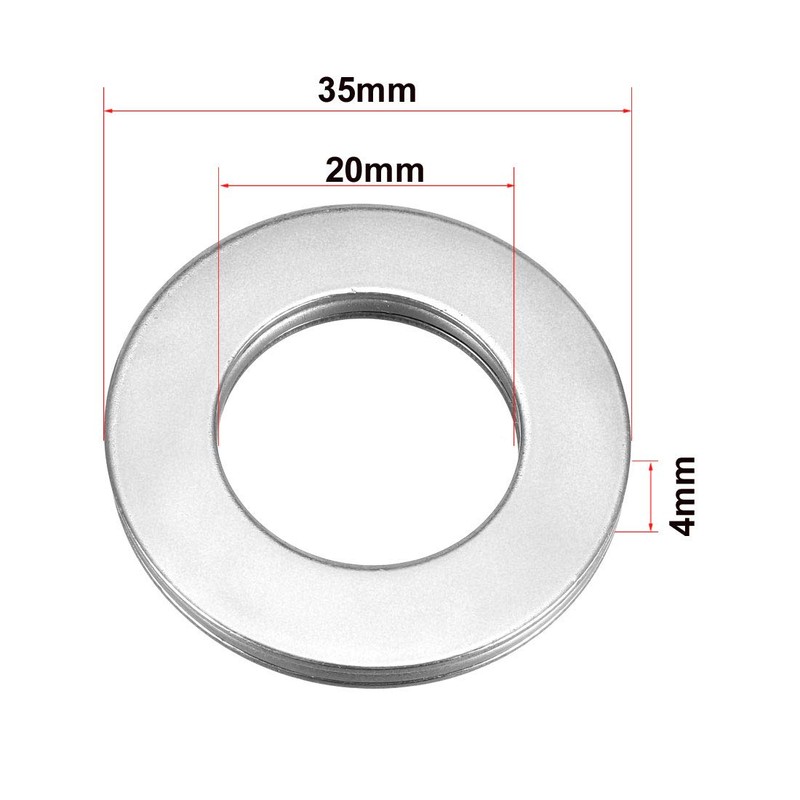 sourcing map AXK2035 Thrust Needle Roller Bearings with Washers 20mm