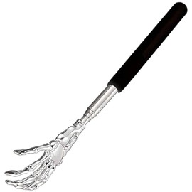 Telescopic Back Scratcher - Extendable Stainless Steel Back Scratcher - Portable Massage Stick - Creative Funny Gift for Men