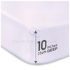GC GAVENO CAVAILIA Percale Fitted Sheet | Ultra Soft Plain