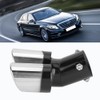 63mm / 2.5in Stainless Steel Car Dual Exhaust Tip Tail