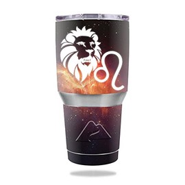 MightySkins Skin Compatible with Ozark Trail 30 oz Tumbler - Leo | Protective, Durable, and Unique Vinyl Decal wrap Cover | Easy to Apply, Remove, and Change Styles | Made in The USA